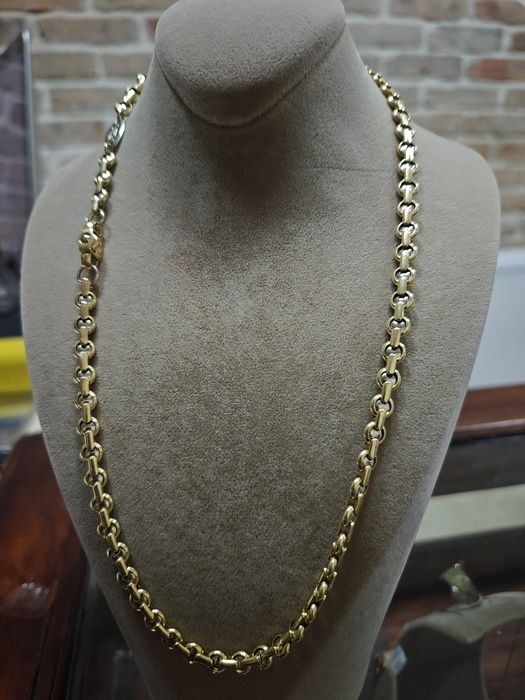 Lanț bărbatesc aur 18k 45.47gr (r)