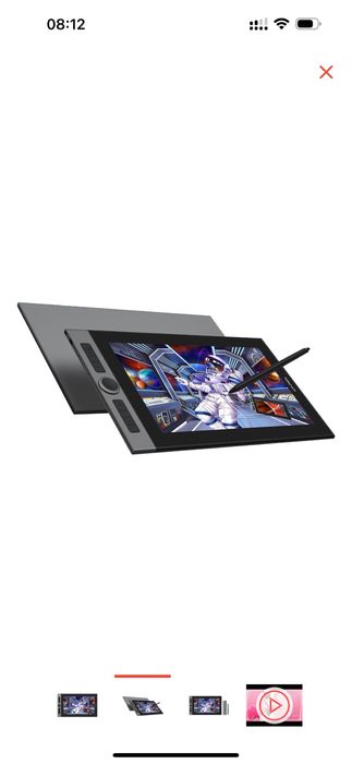 Графический планшет экранник XP-PEN Artist 16 pro