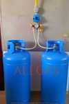 Kit complet cu 2 butelii de 50L/80L pentru centrala pe GPL