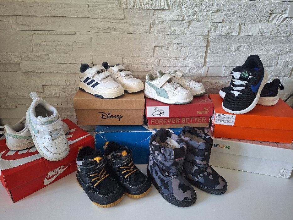 Nike Adidas Puma Geox маратонки боти апрески