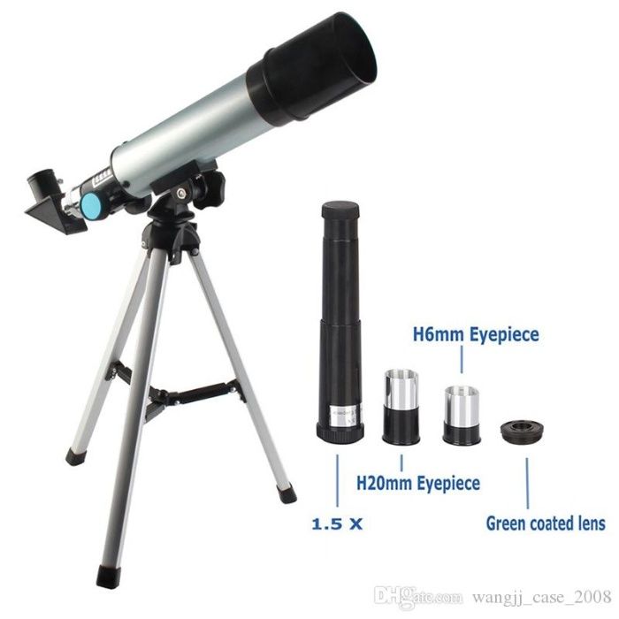 Telescop sistem optic de refractie