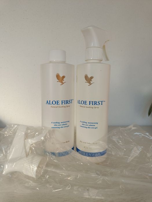 2x aloe spray first