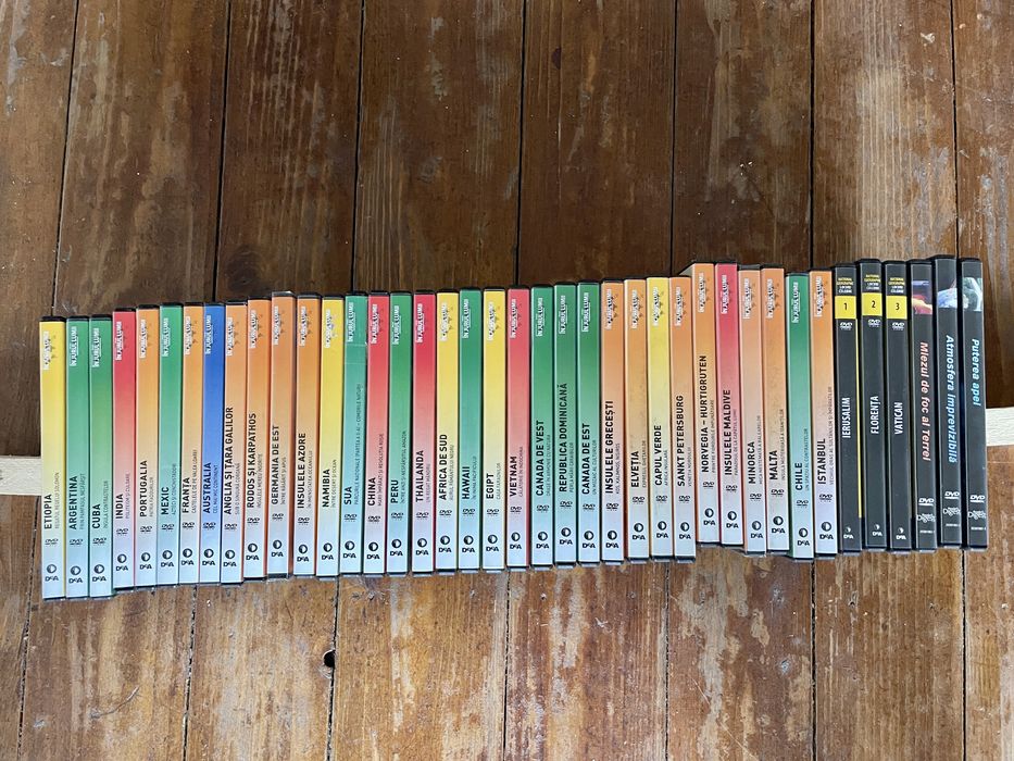 Colectie 98 DVD “In jurul lumii”