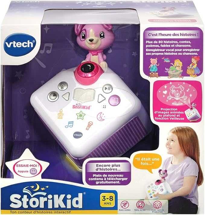 Ceas cu alarmă Proiector StoriKid Vtech