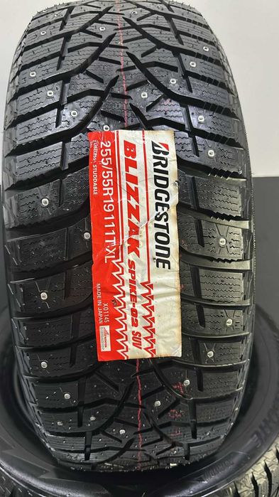 Bridgestone/BlizzakSpike-02/255/55R19/T11/Лековая/Зим/Шип