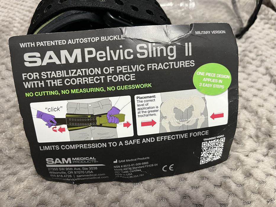 Тазова шина при фрактура