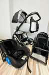 Бебешка количка DADA Paradiso APUS CHIC Silver 3в1 комплект