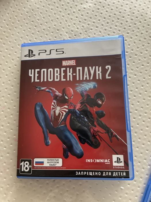 Игра для пс 5/4 человек паук 2