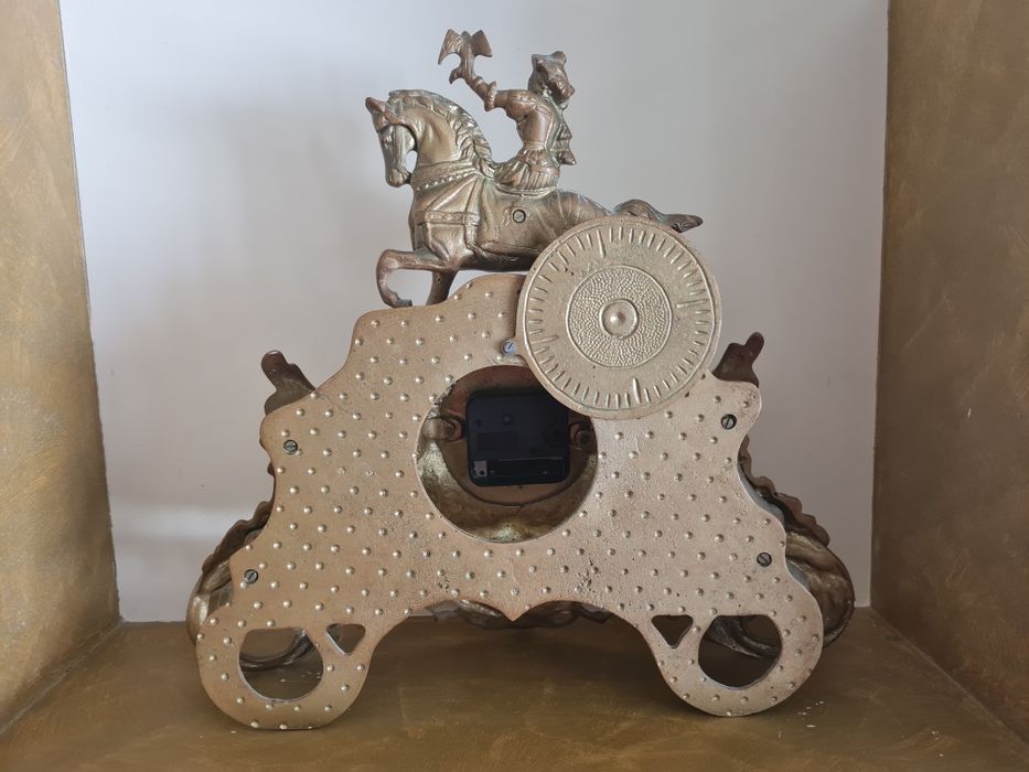 Ceas șemineu bronz antic