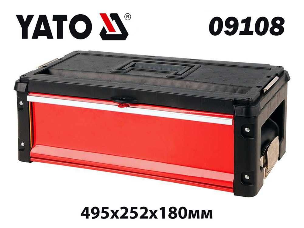 Кутия за инструменти, 495x252x180мм, 1 чекмедже, YATO YT 09108