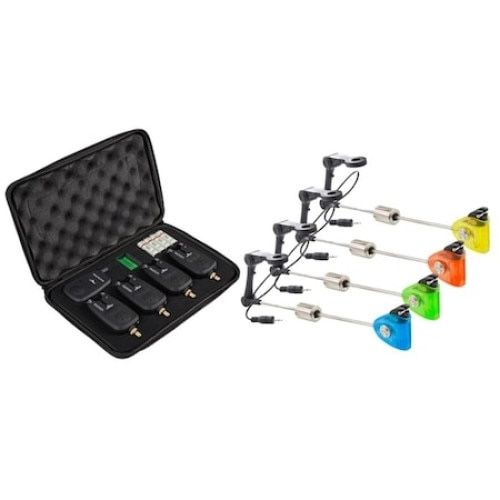 Set EastShark avertizori cu statie SP04 4+1 si swingere model MK2