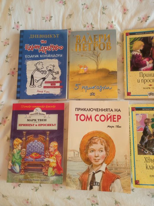 Няколко книжки,малкия принц..