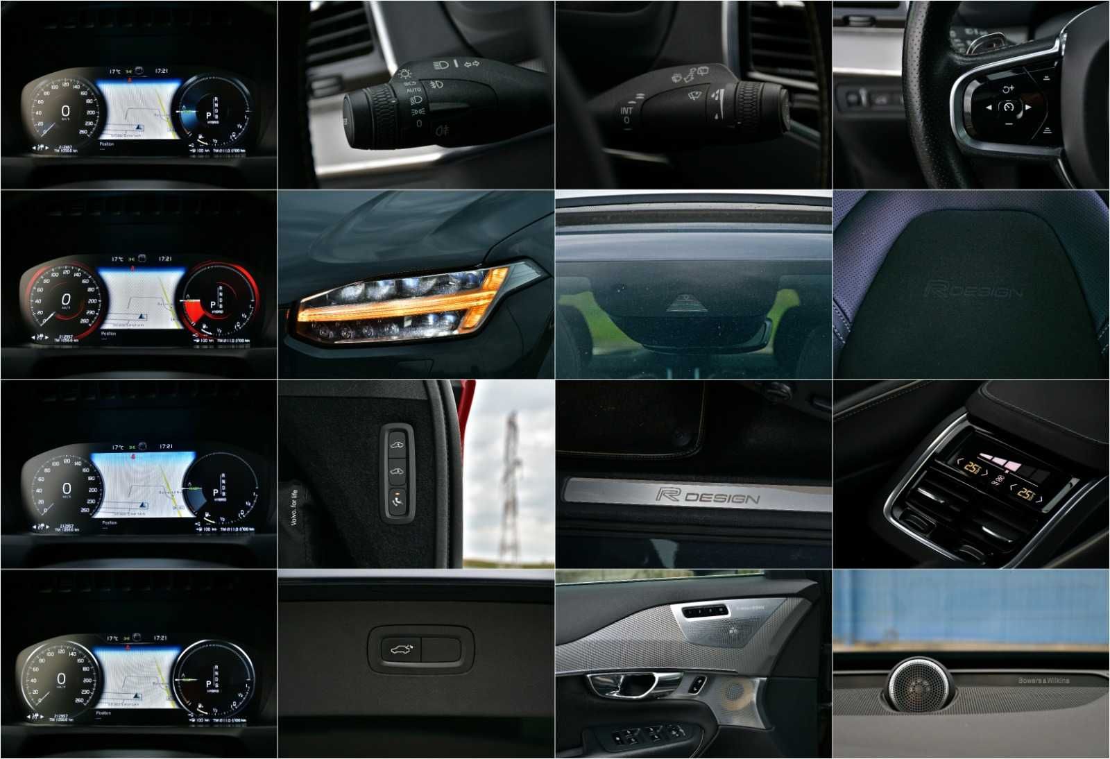 Volvo XC 90 Hybrid Plug In 408CP R-design 7 locuri, Full Assist