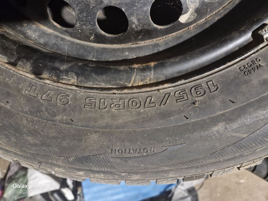 Roti de iarnă cu jante de tablă