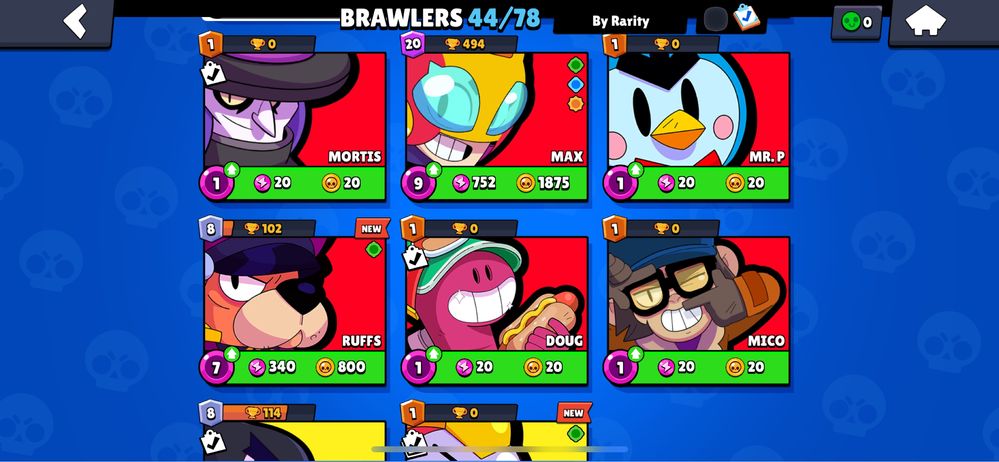 Продается аккаунт по Brawl Stars