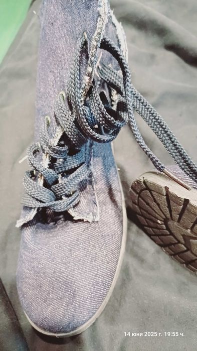 Дънкови боти, размер 38