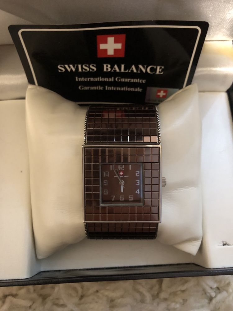 Ceas de dama auriu marca Swiss Balance