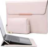Husă Laptop cu Suport Integrat pentru 15-16 inch – HYZUO, Apricot