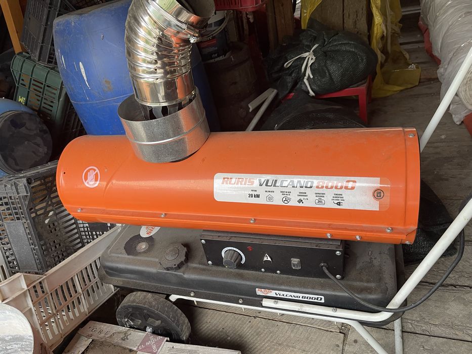 Tun caldura Ruris Vulcano 8000