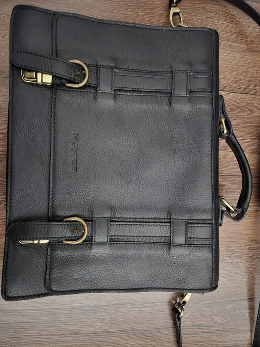 Geanta de umar de tip servieta-piele naturala (unisex)