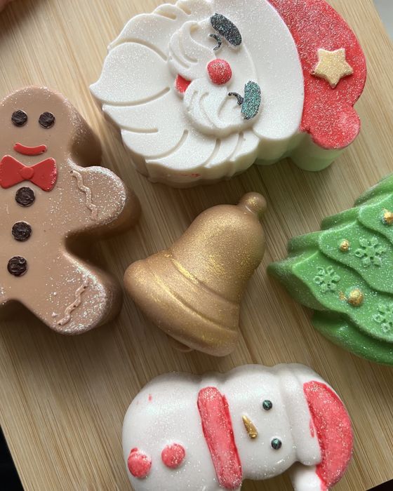 Новогодний подарок мыло тойбастар бонбоньерка