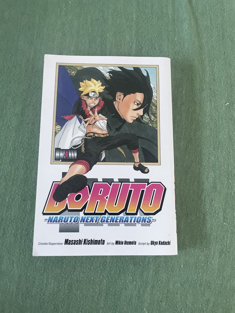 Boruto манга vol.1 и vol.4