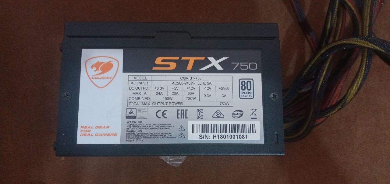Блок питания 750w. Озу ddr4 3200Mxz