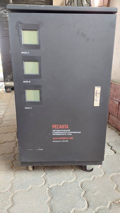 Стабилизатор напряжения 20 кВт, 3х фазный
