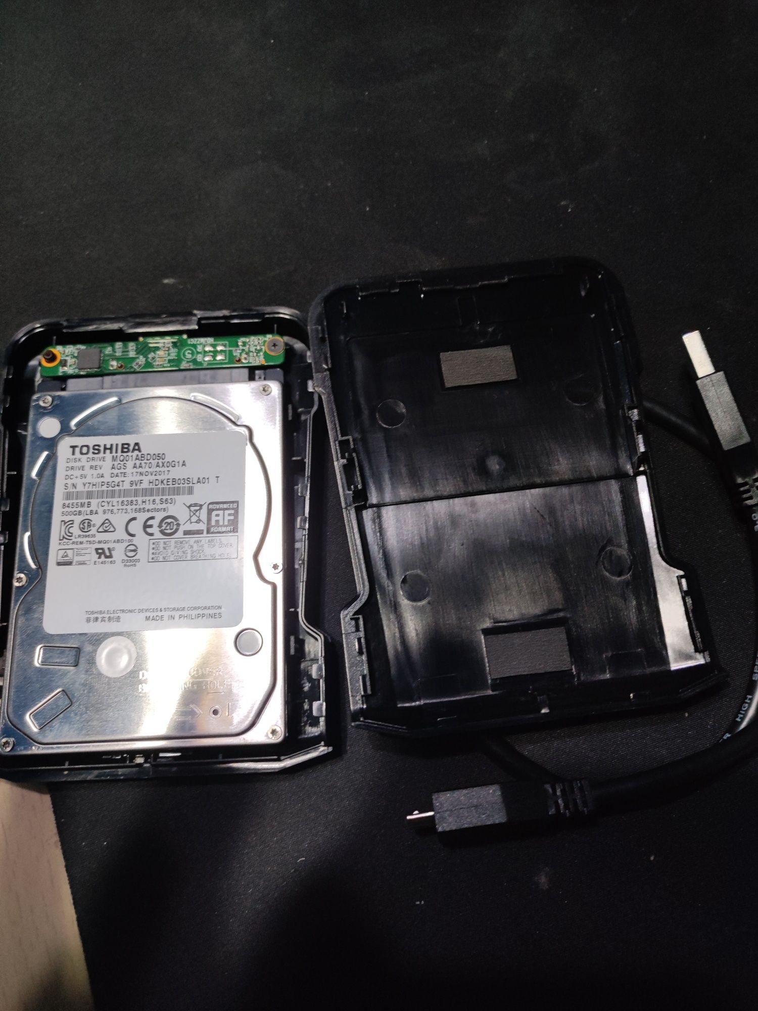 Hard disk extern 500 GB HDD pentru pastrare poze amintiri usb 3.0 nou