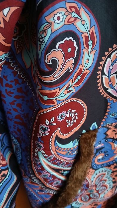 Super Reducere Haina treisferturi  cu blana