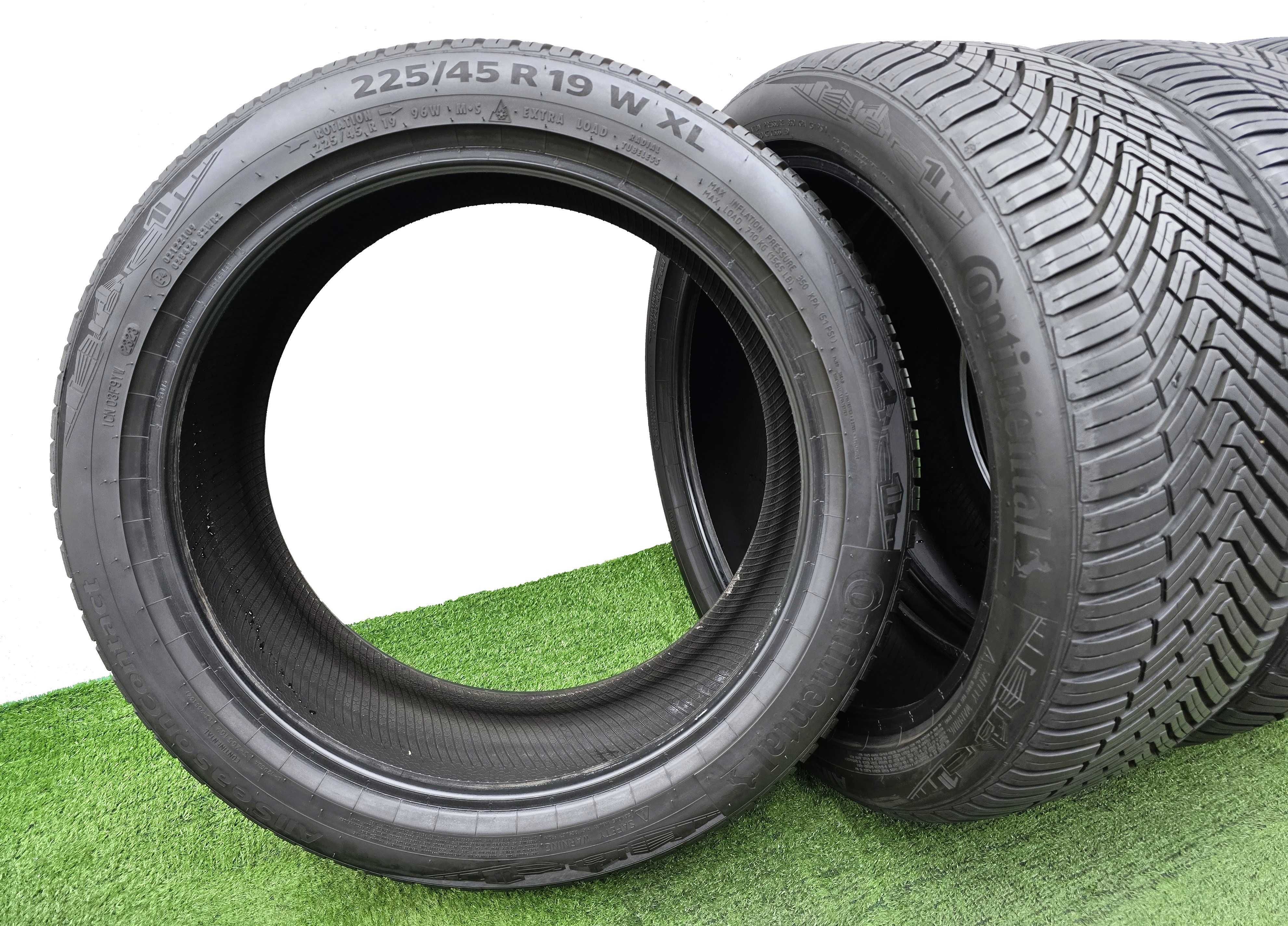 4бр. 225/45/19 CONTINENTAL AllSeasonContact- всесезонни