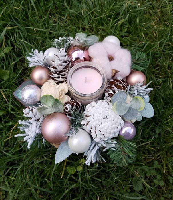 Decoratiune pentru masa de Craciun