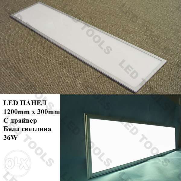 LED Панел за вграждане 24W 36W 48W 600x600 , ЛЕД панели / пано