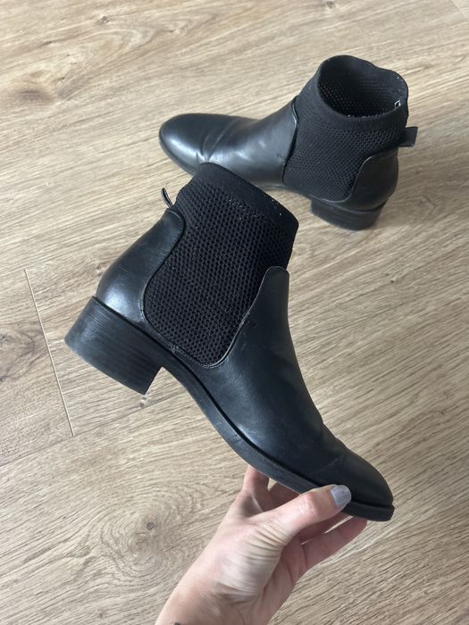 Ghete Zara Basic Chelsea Sock