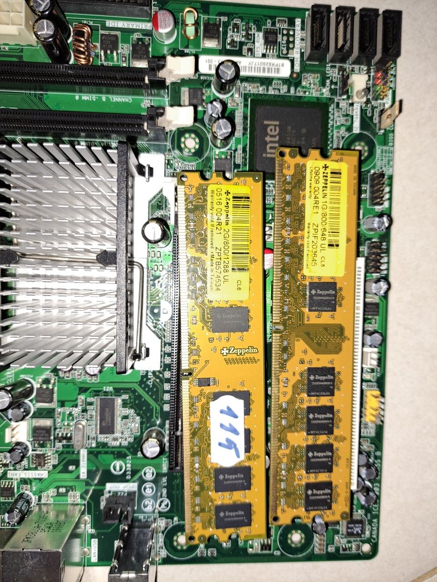 Placa de baza Intel DG31PR + CPU Intel E7200