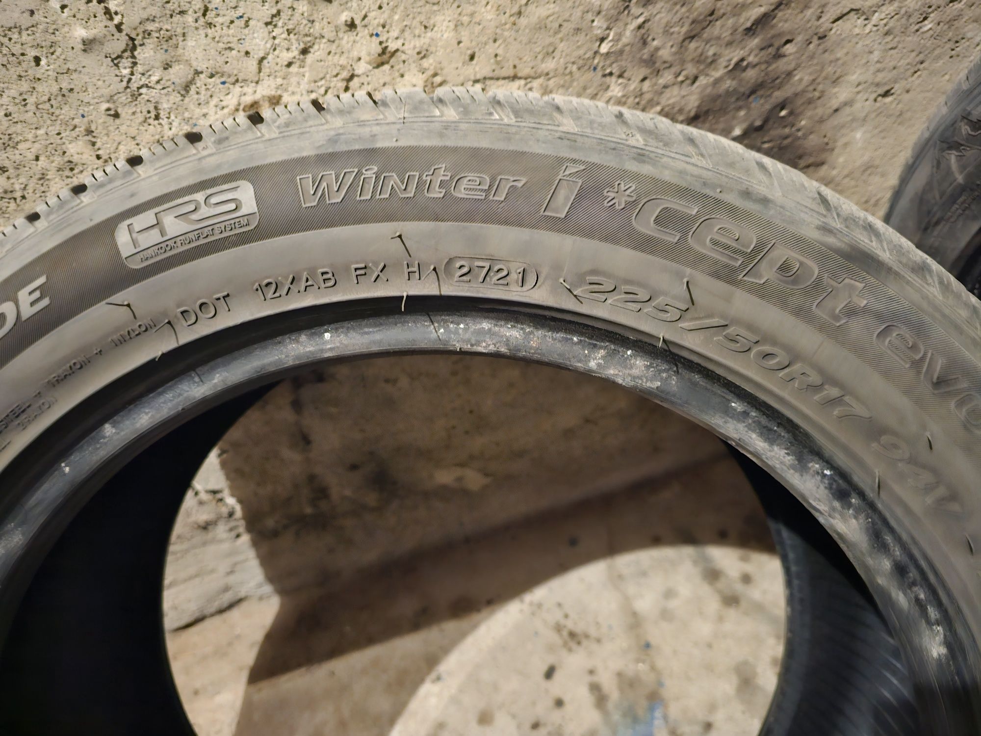 Продавам зимни гуми Hankook Runflat 225/50/17