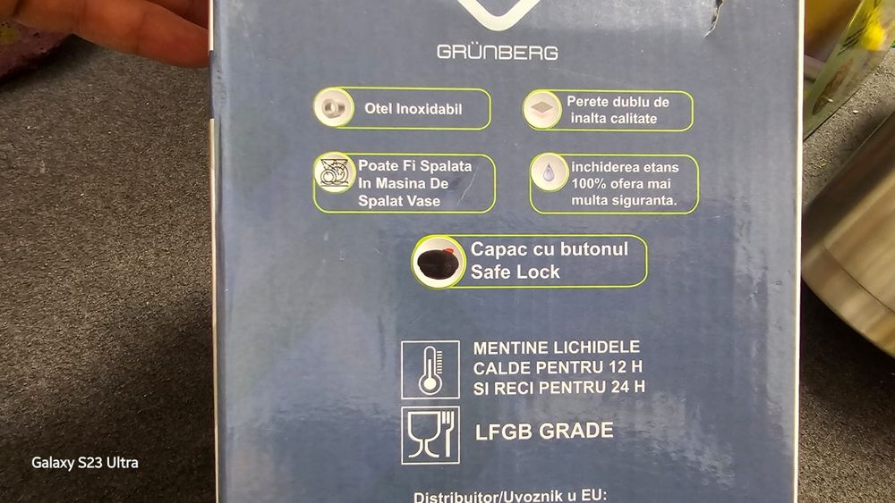 Termos termos inox 1.5 litri grunberg