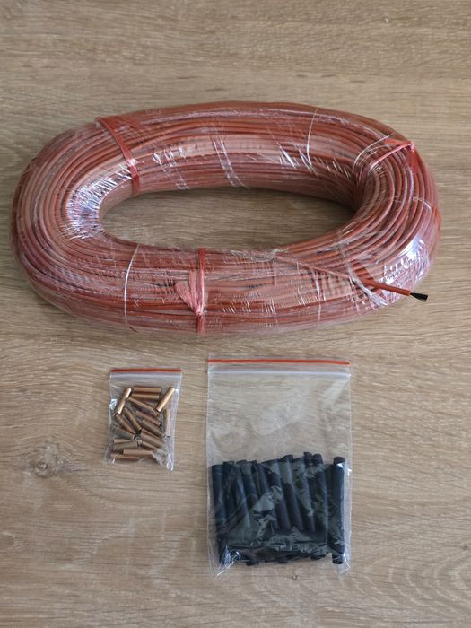 Карбоновый Греющий Кабель/12К/33Ом/углеродные/Kabel/greyushiy/nagrev