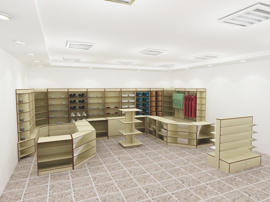 Полки и прилавки