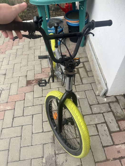 Bicicletă Bmx B Twin Wipe 500 Decathlon 20”