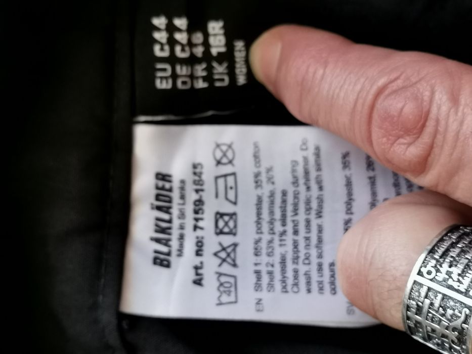 Vand pantaloni munca BLAKLADER marimea 44