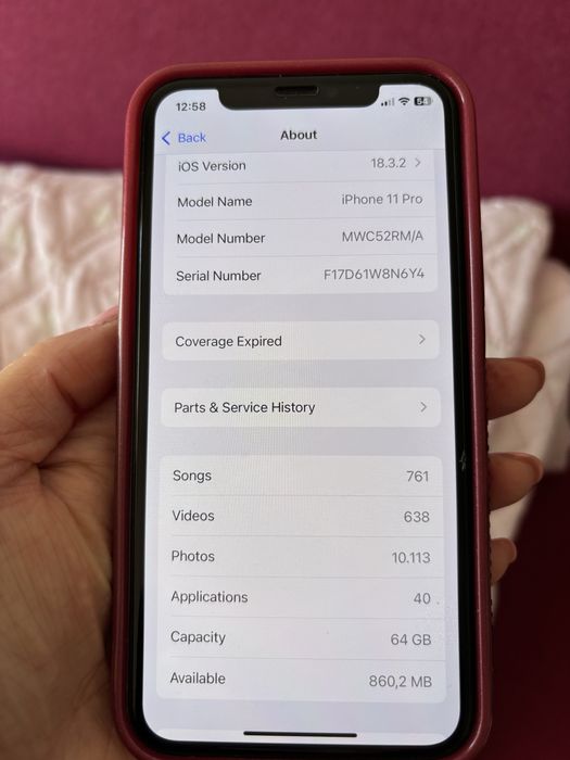 Vand iphone 11 pro Impecabil