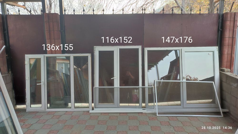 Пластиковые окна разные размеры