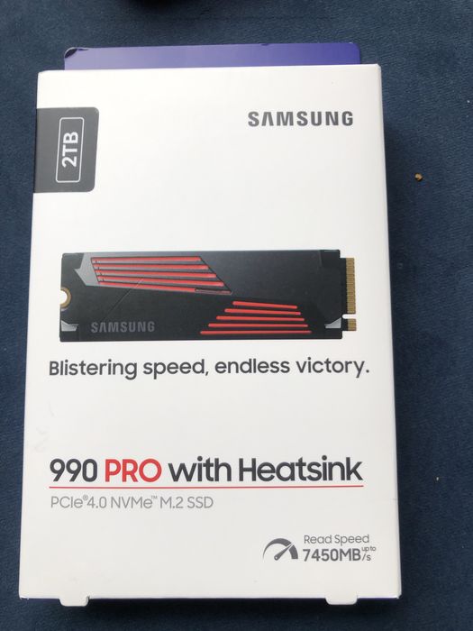 SSD Samsung 990 Pro cu heatsink