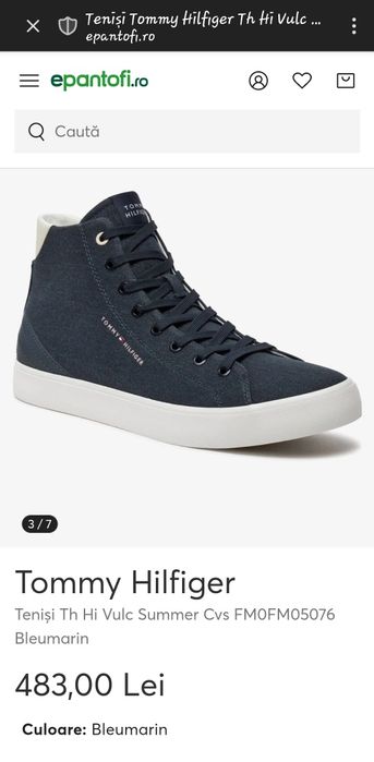 Adidasi Tommy Hilfiger 46 Originali