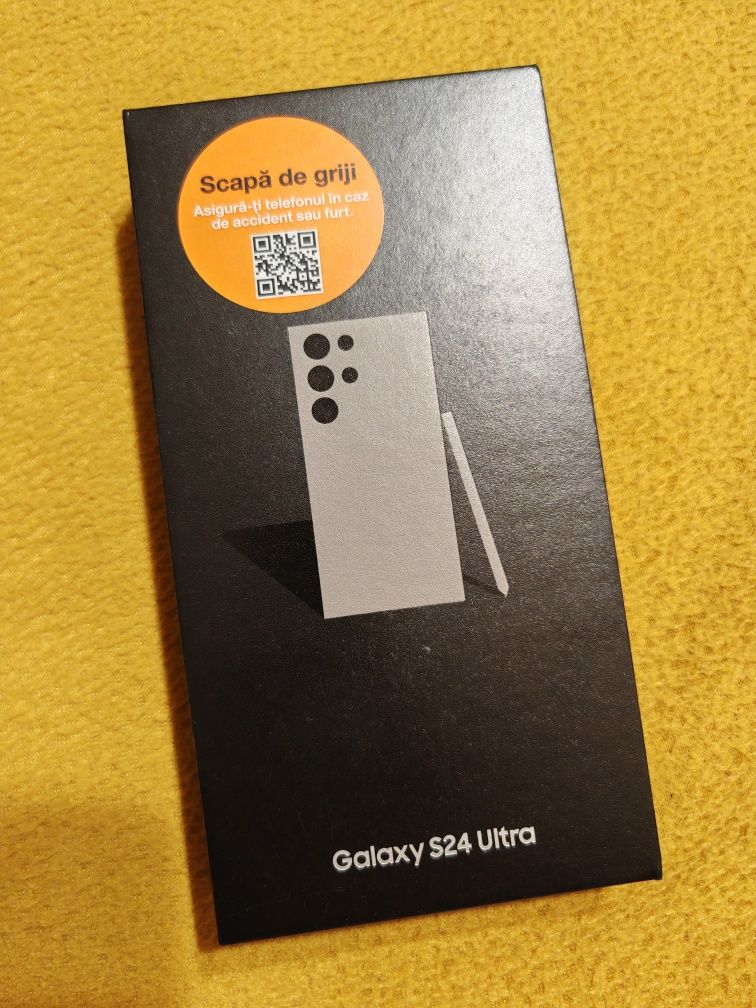 Vand Samsung S24 Ultra Titanium Gray 512GB sigilat cu garantie 24 luni