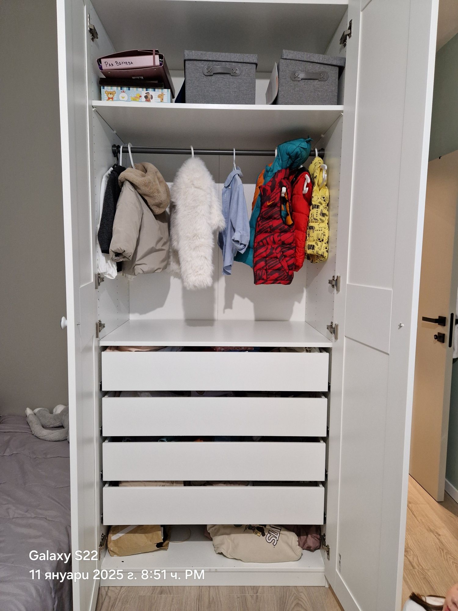 Гардероб Ikea Pax 100/236 без забележки