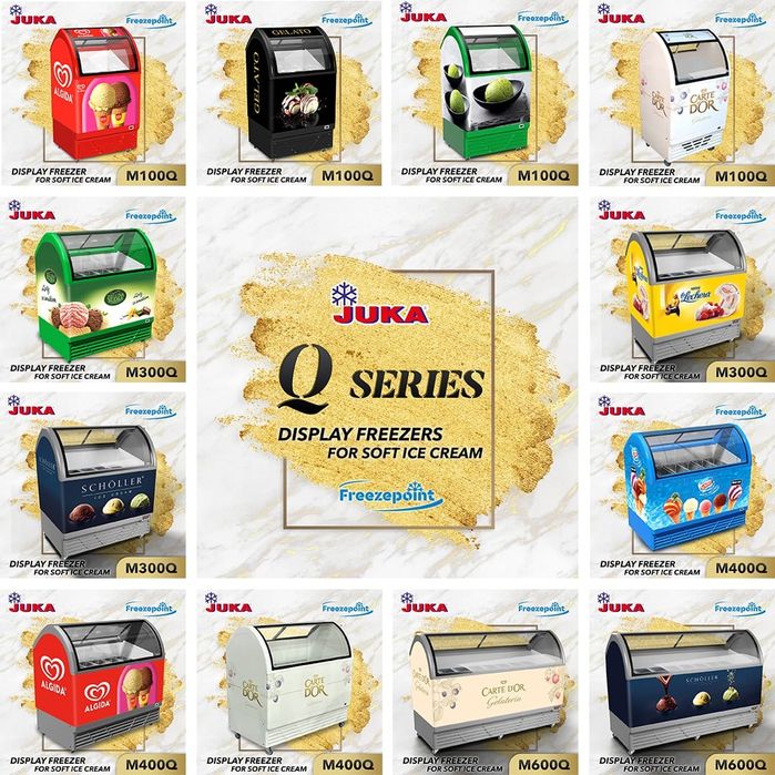 Vitrina frigorifica gelato / Inghetata / 3 AROME / NOU