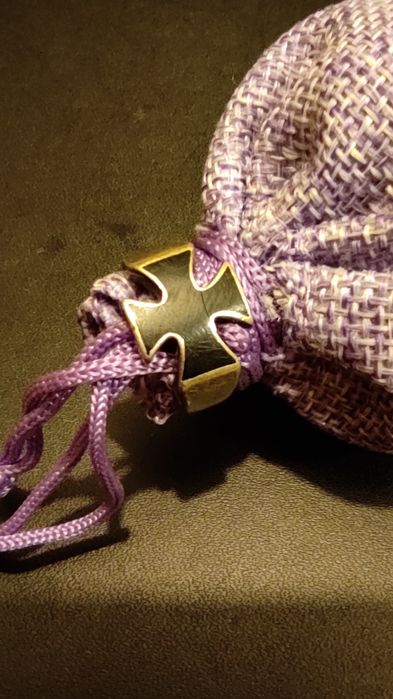 Inel cu cruce, argint 925