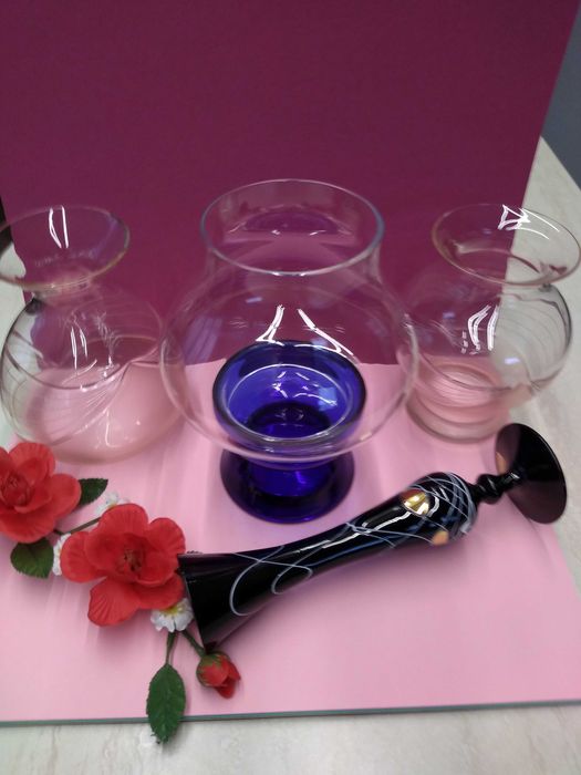 Продавам луксозна стъклария, ръчно производство.